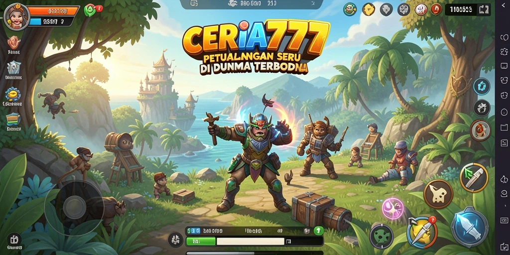 Gameplay mendebarkan dalam dunia terbuka CERIA777