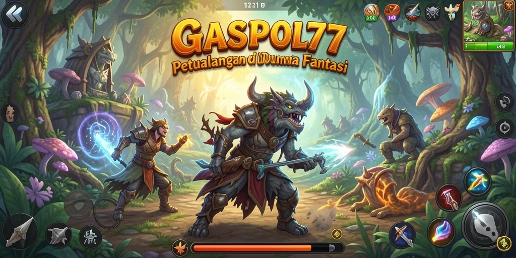 Tampilan gameplay GASPOL77 yang menegangkan dan penuh aksi.