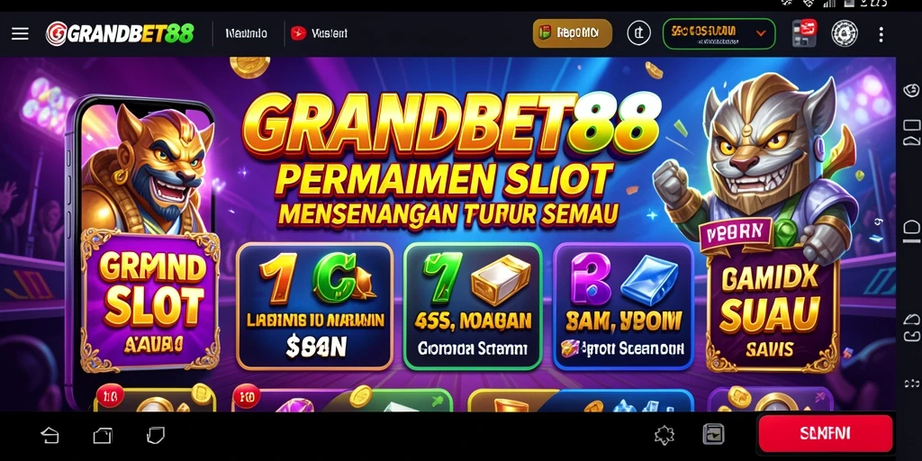 Tampilan gameplay Slot yang mengasyikkan dan penuh warna.