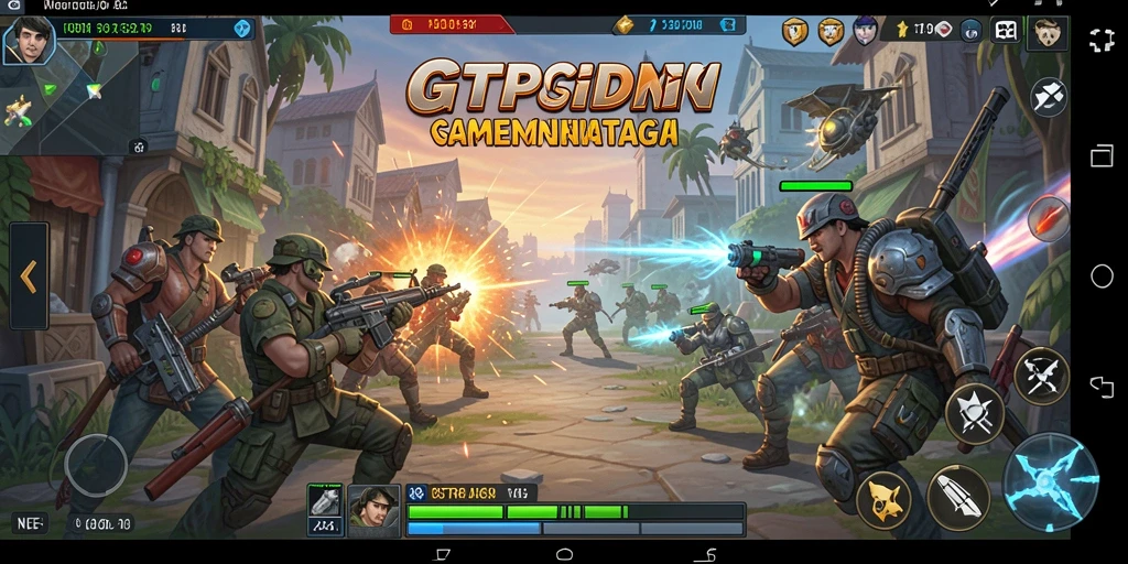 Screenshot gameplay GTPIDN yang menarik dan penuh aksi.