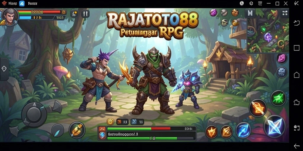 Screenshot RAJATOTO88 menampilkan aksi pertarungan yang seru dan grafis menawan.
