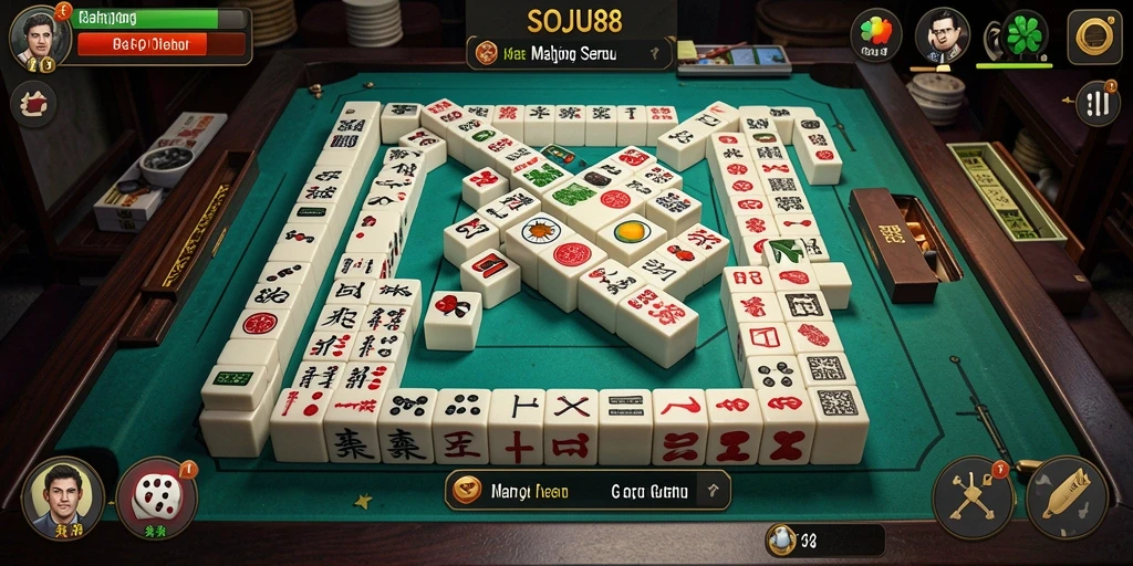 Tampilan utama gameplay SOJU88 yang penuh warna dan seru.