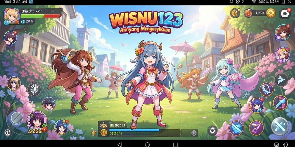Tampilan gameplay WISNU123 yang memukau dan seru.