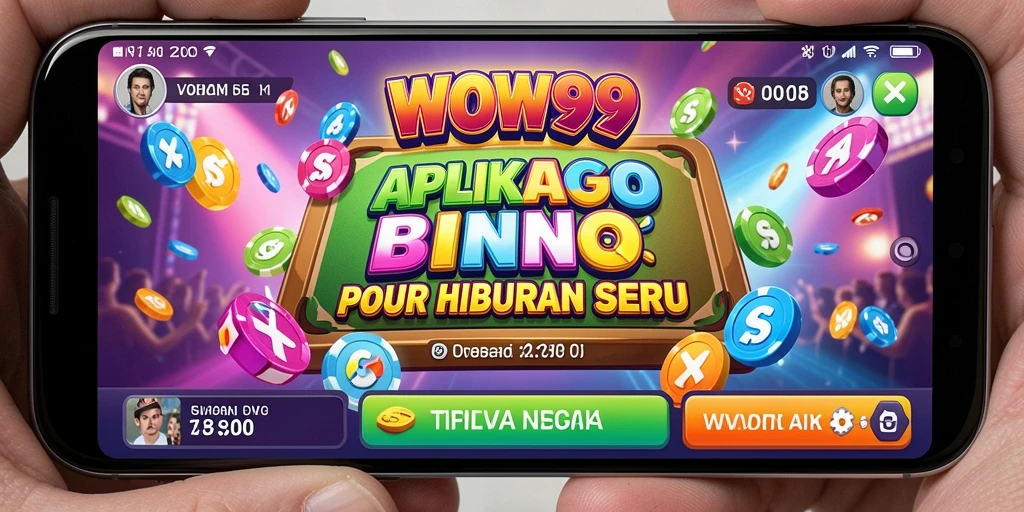 Tampilan permainan Bingo yang menarik dan interaktif di WOW99.