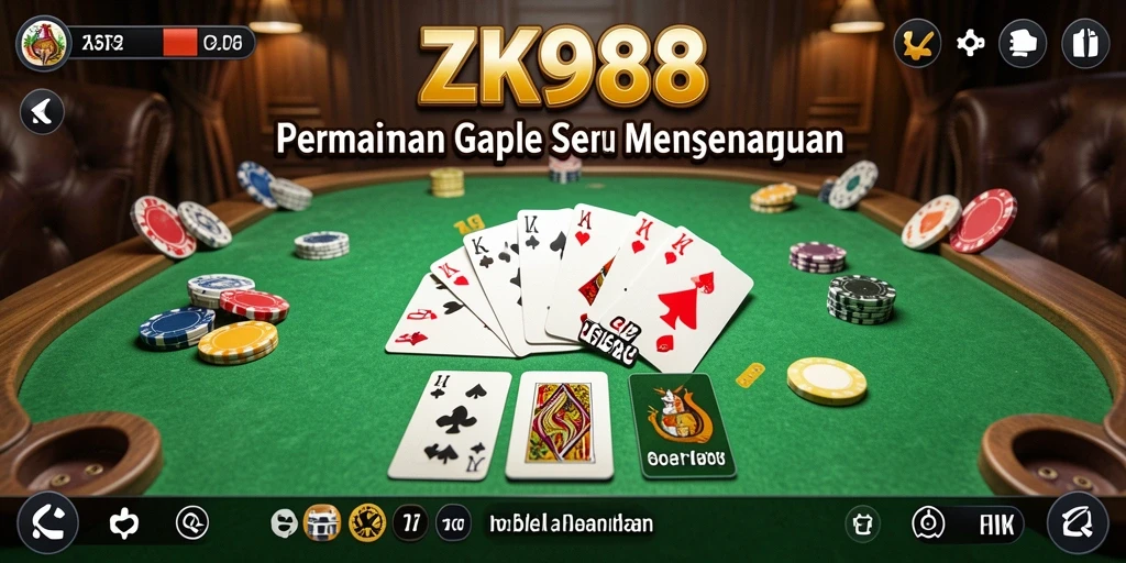 Tampilan gameplay ZK988 yang seru dan interaktif.