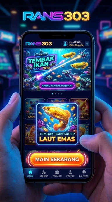 Tampilan antarmuka Rans303 yang menarik dan mudah dinavigasi.